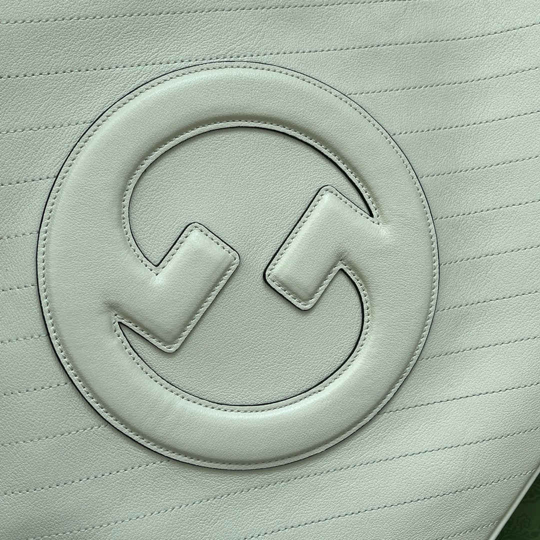 GG Blondie 34.5 2Way Tote Bag Cream Calfskin