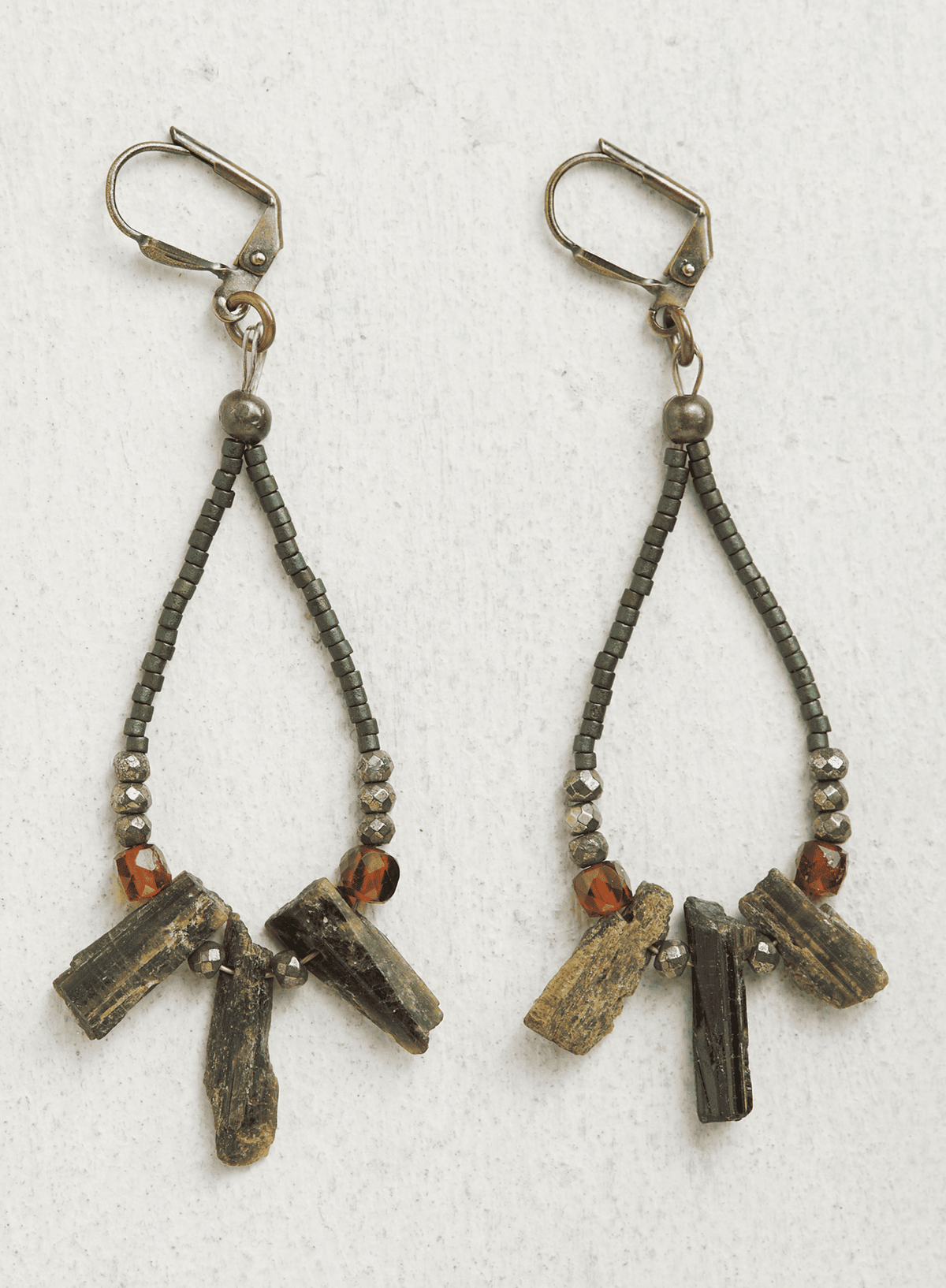 Forest Crystal Earrings