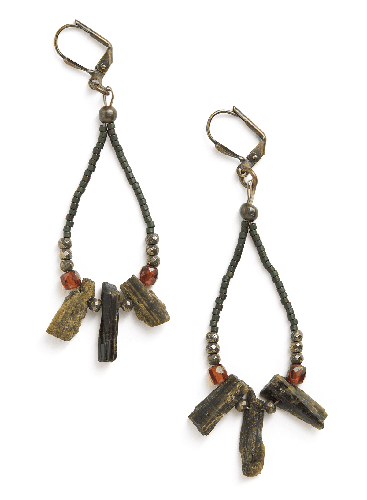 Forest Crystal Earrings