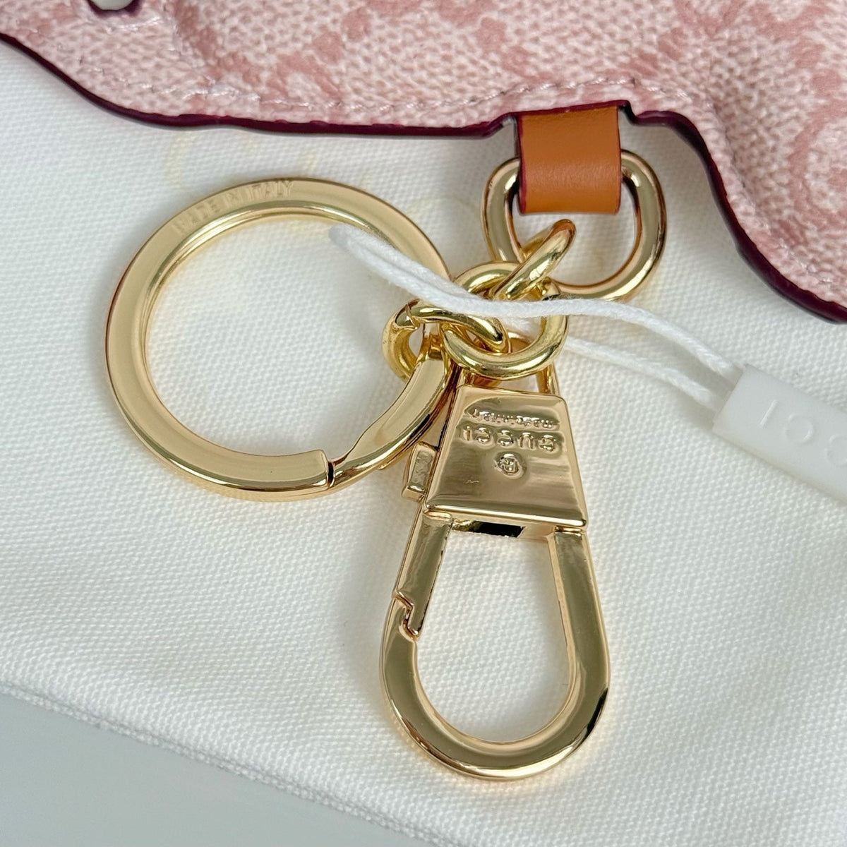 Gucci Dog-shaped Light Pink Bag Charm