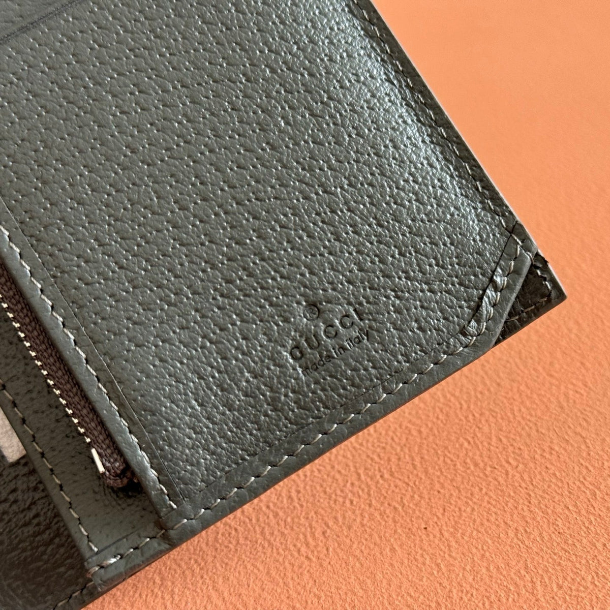 GG Supreme Long Passport Card Black Canvas