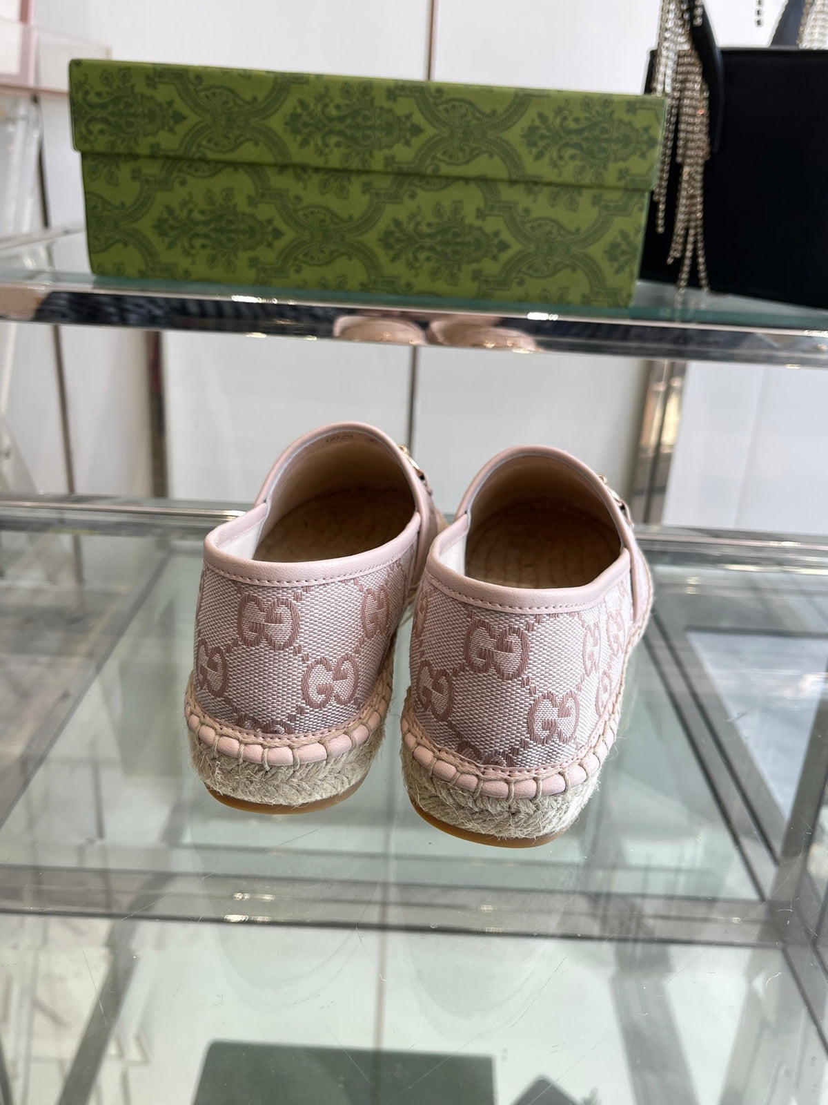 GC 2025 Espadrille With Horsebit Light Pink Canvas 292318