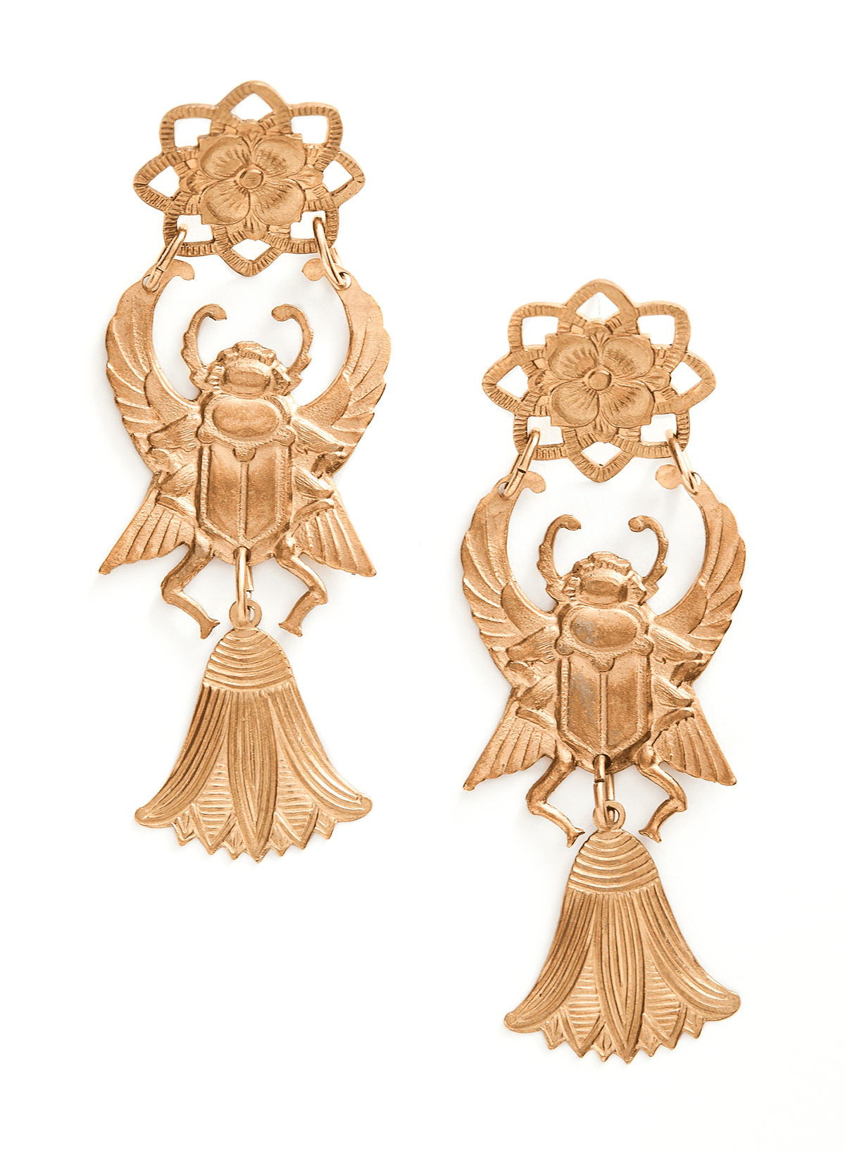 Scarab Earrings